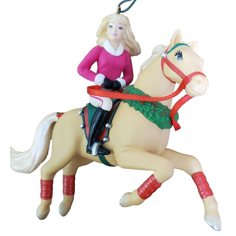 Hallmark Keepsake Christmas Ornament Barbie Best in Show 2009 On Horseback